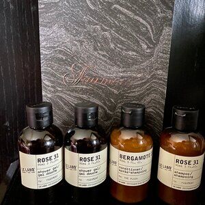 Le Labo Rose 31 Travel Kit - Fairmont bundle with notebook (Fairmont Copley)